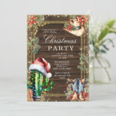 西カウボーイサボスレッドフローラクリスマスパーティー 招待状 (スタンド正面)