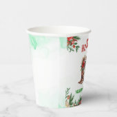 西カウボーイサンタクリスマスパーティー 紙コップ (右)