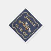 西カウボーイスパージリンズオールウェイズ スタンダードカクテルナプキン (角)