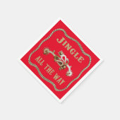 西カウボーイスパージリンズオールウェイズ スタンダードカクテルナプキン (角)