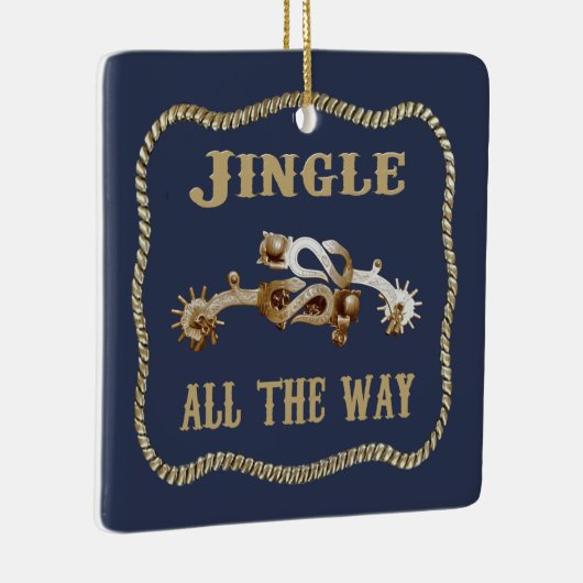 西カウボーイスパージリンズオールウェイズ セラミックオーナメント (右)