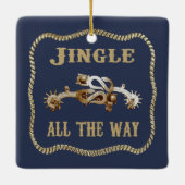 西カウボーイスパージリンズオールウェイズ セラミックオーナメント (裏面)