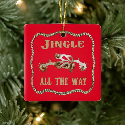 西カウボーイスパージリンズオールウェイズ セラミックオーナメント (ツリー)