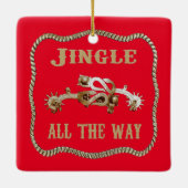 西カウボーイスパージリンズオールウェイズ セラミックオーナメント (裏面)