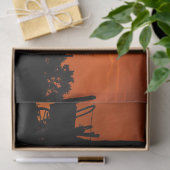 西カウボーイデザートサンセット14デコページ 薄葉紙 (ギフト)