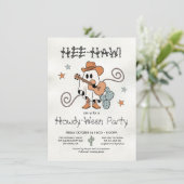 西カウボーイハウディウィーンパーティーハロウィーン 招待状 (スタンド正面)