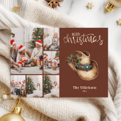 西カウボーイハットクリスマス6写真 シーズンカード