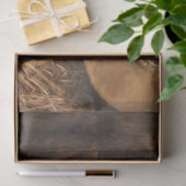 西カウボーイハットバーンドヘイティッシュのデコップページ 薄葉紙 (ギフト)