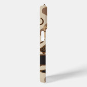 西カウボーイハットブーツベージュ名パーソナライズ Case-Mate iPhoneケース (裏面 / 右)