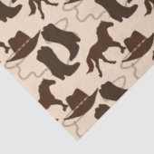 西カウボーイハットブーツホース 薄葉紙 (詳細)