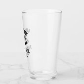 西カウボーイハットGroomsmenパーソナライズされた名 タンブラーグラス (左)