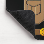 西カウボーイハロウィーン少年たち マウスパッド (コーナー)