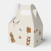 西カウボーイバースデーパーティーの好意ボックス フェイバーボックス (裏面サイド)