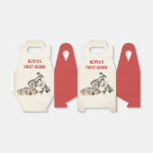 西カウボーイバースデーパーティーの好意ボックス フェイバーボックス (折り畳みなし)