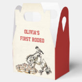 西カウボーイバースデーパーティーの好意ボックス フェイバーボックス (オープン)