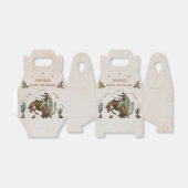 西カウボーイバースデーパーティーの好意ボックス フェイバーボックス (折り畳みなし)