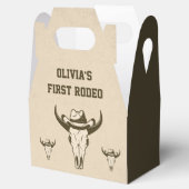 西カウボーイバースデーパーティーの好意ボックス フェイバーボックス (オープン)