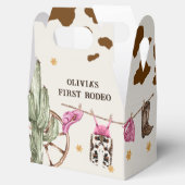 西カウボーイバースデーパーティーの好意ボックス フェイバーボックス (オープン)