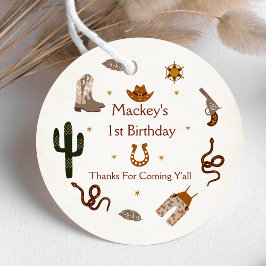 西カウボーイバースデーパーティー フェイバータグ