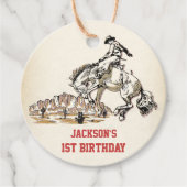 西カウボーイバースデーパーティー フェイバータグ (正面)