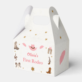 西カウボーイバースデーパーティー フェイバーボックス