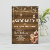 西カウボーイバースデーパーティー 招待状 (スタンド正面)