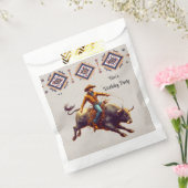 西カウボーイブルライダーバースデーアステカタパーティー フェイバーバッグ (封をした状態)