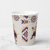 西カウボーイブルライダーバースデーアステカタパーティー 紙コップ (左)