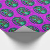 西カウボーイブーツダンスブーツスクーティン ラッピングペーパー (角)