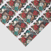 西カウボーイブーツフローラカウハイドクリスマス 薄葉紙 (詳細)