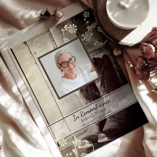 西カウボーイブーツ命日メモリアル 招待状