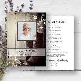 西カウボーイブーツ葬儀サービス記念 プログラム