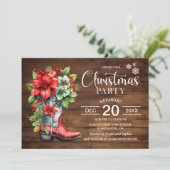 西カウボーイブートウッドクリスマスパーティー 招待状 (スタンド正面)