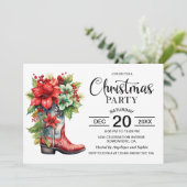 西カウボーイブートクリスマスパーティー 招待状 (スタンド正面)