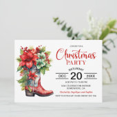 西カウボーイブートクリスマスパーティー 招待状 (スタンド正面)