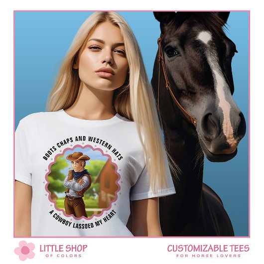 西カウボーイランチカスタマイズ Tシャツ