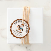 西カウボーイロッキングホースボーイベビーシャワー フェイバータグ (インサイチュ)