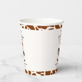 西カウボーイロッキングホースボーイベビーシャワー 紙コップ (右)