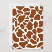 西カウボーイロッキングホースボーイ誕生日 サンキューカード (裏面)