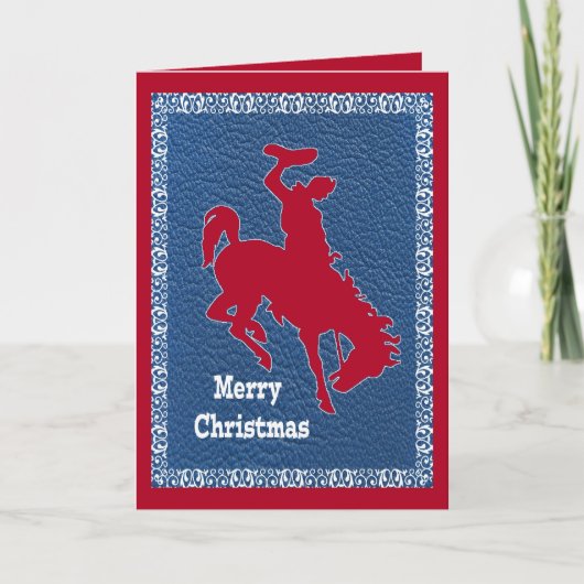 西カウボーイロデオブロンクライダーレザーフェイクズ カード (正面)