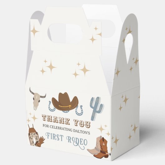 西カウボーイロデオ誕生日パーティー フェイバーボックス (オープン)