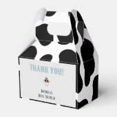 西カウボーイロデオ赤ちゃんシャワーありがとう フェイバーボックス (正面サイド)