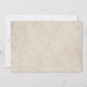 西カウボーイロデオ2nd誕生日パーティー写真 招待状 (裏面)