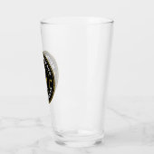 西カウボーイヴィンテージロゴパーソナライズされたGroomsmen タンブラーグラス (左)