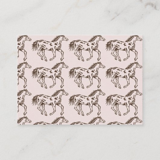 西カウボーイ女性のカーボーイ性別が投票カードを明らかにする エンクロージャーカード (裏面)