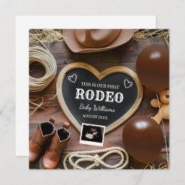 西カウボーイ妊娠発表 招待状