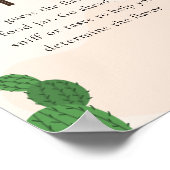 西カウボーイ推測ベビー食べ物ベビーシャワーゲーム ポスター (角)