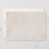 西カウボーイ誕生日パーティーサンキューカード写真 招待状 (裏面)