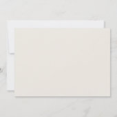 西カウボーイ誕生日パーティーサンキューカード写真 招待状 (裏面)