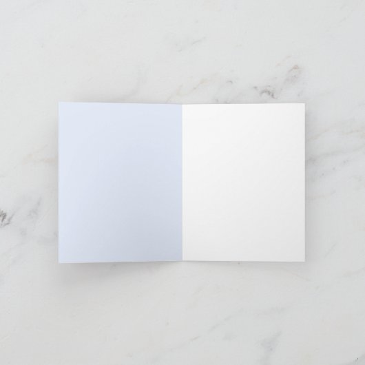 西カウボーイ赤ちゃんシャワーありがとうご注意 ノートカード (内部)